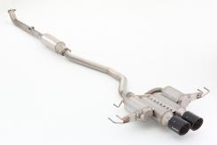 Fujitsubo Authorize RM-C Titanium Catback Exhaust with Carbon Tips Honda Civic Type-R FK8 2017-