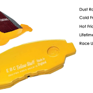 EBC Yellow Stuff Front Brake Pads - Toyota GT86 Subaru BRZ 2012+