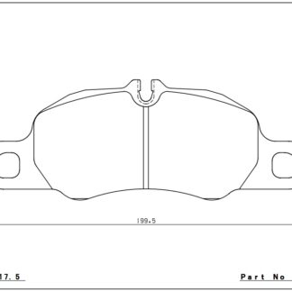 Endless Brake Pads MX72 Compound