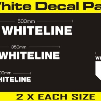 Whiteline PerformanceWhiteline Decal Pack - White