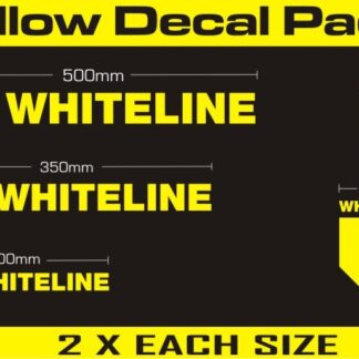 Whiteline PerformanceWhiteline Decal Pack - Yellow
