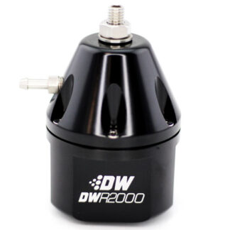 DW DWR2000 adjustable fuel pressure regulator  anodized blac