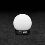 COBB Ford Mustang Shift Knob - White Knob w/ Stealth Black