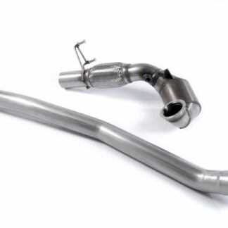 Milltek Large Bore Downpipe and Hi-Flow Sports Cat Skoda O