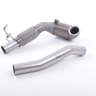 Milltek Large Bore Downpipe and Hi-Flow Sports Cat Volkswag