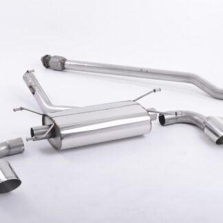 Milltek Secondary Cat-back Toyota GT86 2.0 litre 2012 - 2