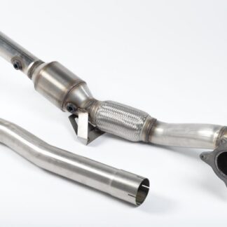 Milltek Cast Downpipe with HJS High Flow Sports Cat Audi T