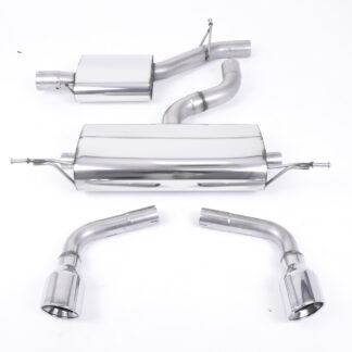Milltek Cat-back Audi TT Mk2 3.2 quattro 2006 - 2010