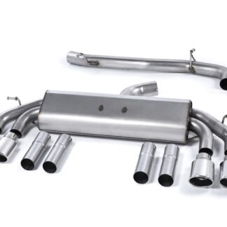 Milltek Cat-back Audi S3 2.0 TFSI quattro Saloon and Cabrio