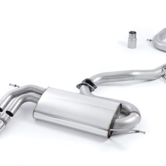 Milltek Cat-back Volkswagen Golf Mk5 GTi 2.0T FSI 2004 -  Non-resonated (louder) with smaller-volume rear silencer