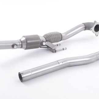 Milltek Cast Downpipe with Race Cat Audi A3 S3 1.8 TSI 2.0T FSI