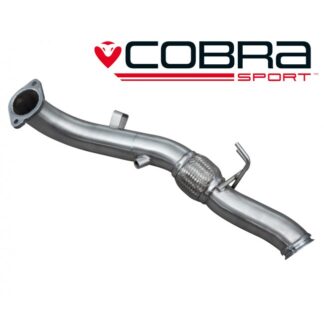 Cobra De-Cat frontpipe to standard fit Ford  Focus RS (Mk3) 15-18