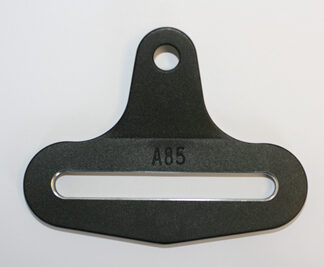 Grayston 75Mm (3In) Alloy Cranked Anchor Plate - Black