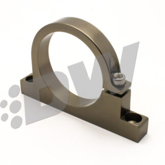 DW inline fuel filter mounting bracket  billet aluminum anod