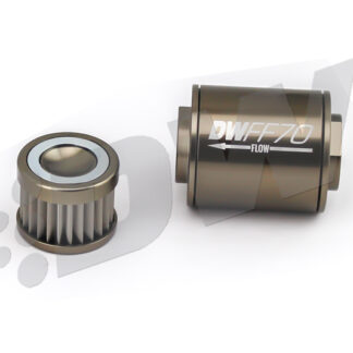 DW In-line fuel filter element and housing kit  stainless st
