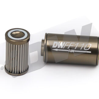DW In-line fuel filter element & housing kit  SS 10Micron