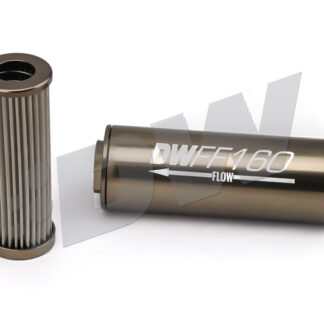 DW In-line fuel filter element and housing kit  stainless st