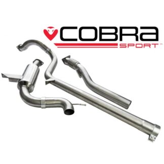Cobra Cat Back System (Non-Resonated)  Renault  Megane (Mk3) RS250 & 265 incl Cup 09-17
