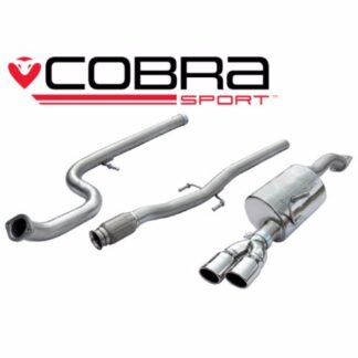 Cobra Cat Back System (Non-Resonated) Honda Civic Type R (FN2) 07-12