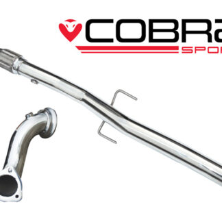 Cobra Pre-Cat/De-Cat Pipe & Second De-Cat Section Vauxhall Corsa D VXR 10-14