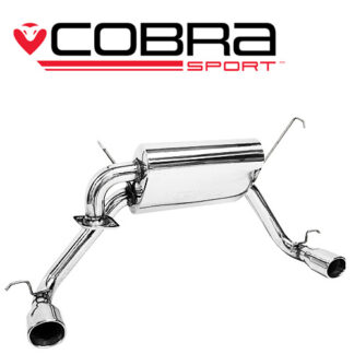 Cobra Cat Back System (Dual Exit) Toyota MR2 Roadster 99-07