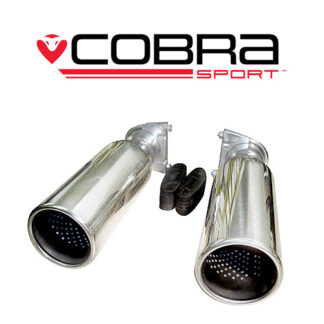 Cobra Round Tailpipes (with Clamps) Landrover Range Rover Sport 05-09