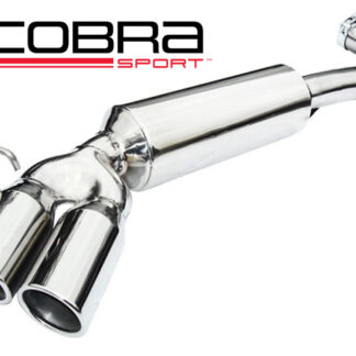 Cobra Twin Exit Rear Box (Fits all Bumpers) BMW 318D/320D Diesel(E90) Saloon 05-11
