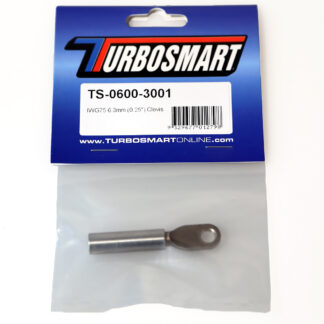 Turbosmart Clevis Suit IWG75 1/4in UNF thread 6.3mm Hole x 50m