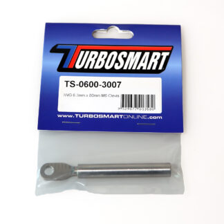 Turbosmart Clevis Suit IWG75 M6 Thread 6.3mm Hole x 80mm
