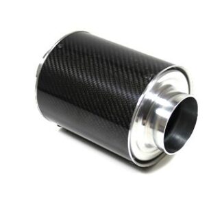 Forge Motorsport Pipercross Carbon Air Filter Canister with 76mm O/D Inlet/Outlets