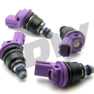 DW Set of 4 740cc Side Feed Injectors for Nissan G20 SR20 24
