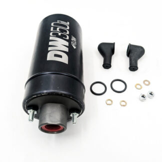 DW DW350iL  350lph in-line external fuel pump with mounting