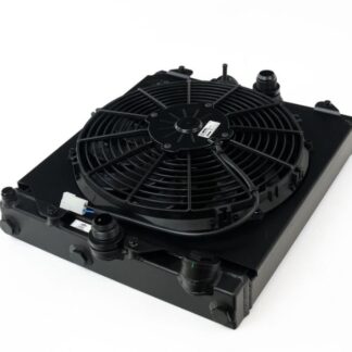 CSF RACE RADIATOR FOR UNIVERSAL HALF RADIATOR - BLACK