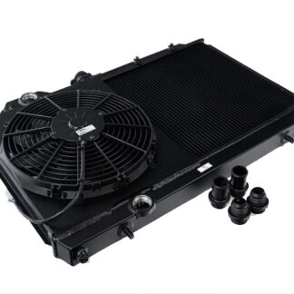CSF Mitsubishi Evo 4/5/6/7/8/9 - Full Size Slim Radiator w/ 12-in