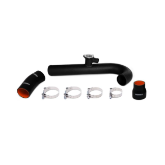 Mishimoto Mustang EcoBoost Hot-Side Intercooler Pipe Kit (Wrinkle Black)