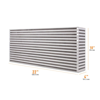 Mishimoto Universal Race Intercooler Core 22inx 10inx 4in