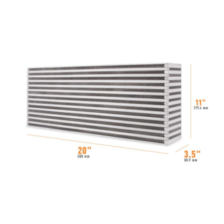 Mishimoto Universal Race Intercooler Core 20inx 11inx 3.5in