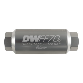 DW Compact in-line fuel filter element and housing kit  stainless