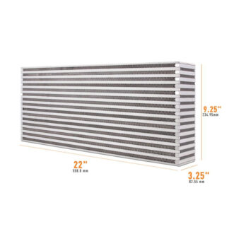 Mishimoto Universal Race Intercooler Core 22inx 9.25inx 3.25
