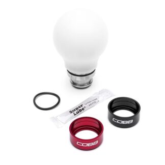 COBB Subaru 5-Speed Short Weighted Knob - White Knob