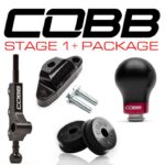 Subaru 08+ WRX 05-09 LGT/OBXT 06-08 FXT 5MT Stage 1+ Drivetrain Package (Weighted COBB Knob)