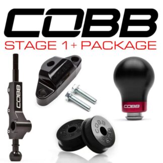 Subaru 08+ WRX 05-09 LGT/OBXT 06-08 FXT 5MT Stage 1+ Drivetrain Package (Weighted COBB Knob)