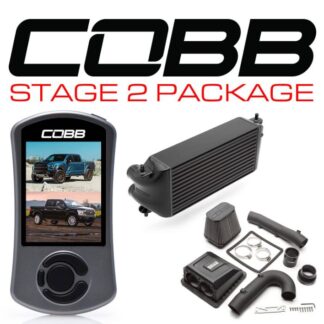 COBB Ford Stage 2 Power Package Black (Factory Location Intercool