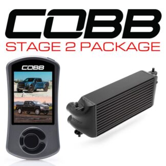 COBB Ford Stage 2 Power Package Black (Factory Location Intercool