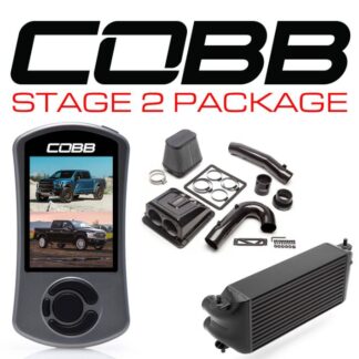 COBB Ford Stage 2 Redline Carbon Fiber Power Package Black (Facto