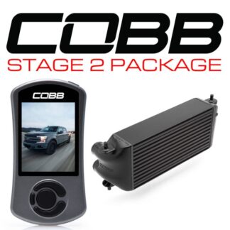 COBB Ford Stage 2 Power Package Black (Factory Location Intercool