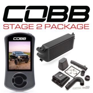 COBB Ford Stage 2 Power Package Black (Factory Location Intercool