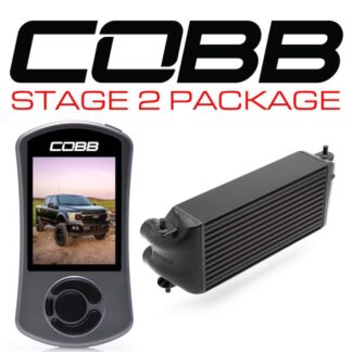 COBB Ford Stage 2 Power Package Black (Factory Location Intercool