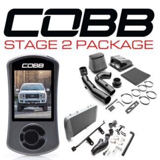 COBB Ford Stage 2 Redline Carbon Fiber Power Package Silver F-150
