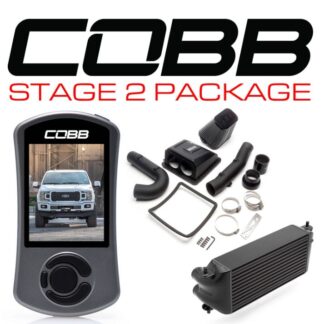 COBB Ford Stage 2 Power Package Black (Factory Location Intercool